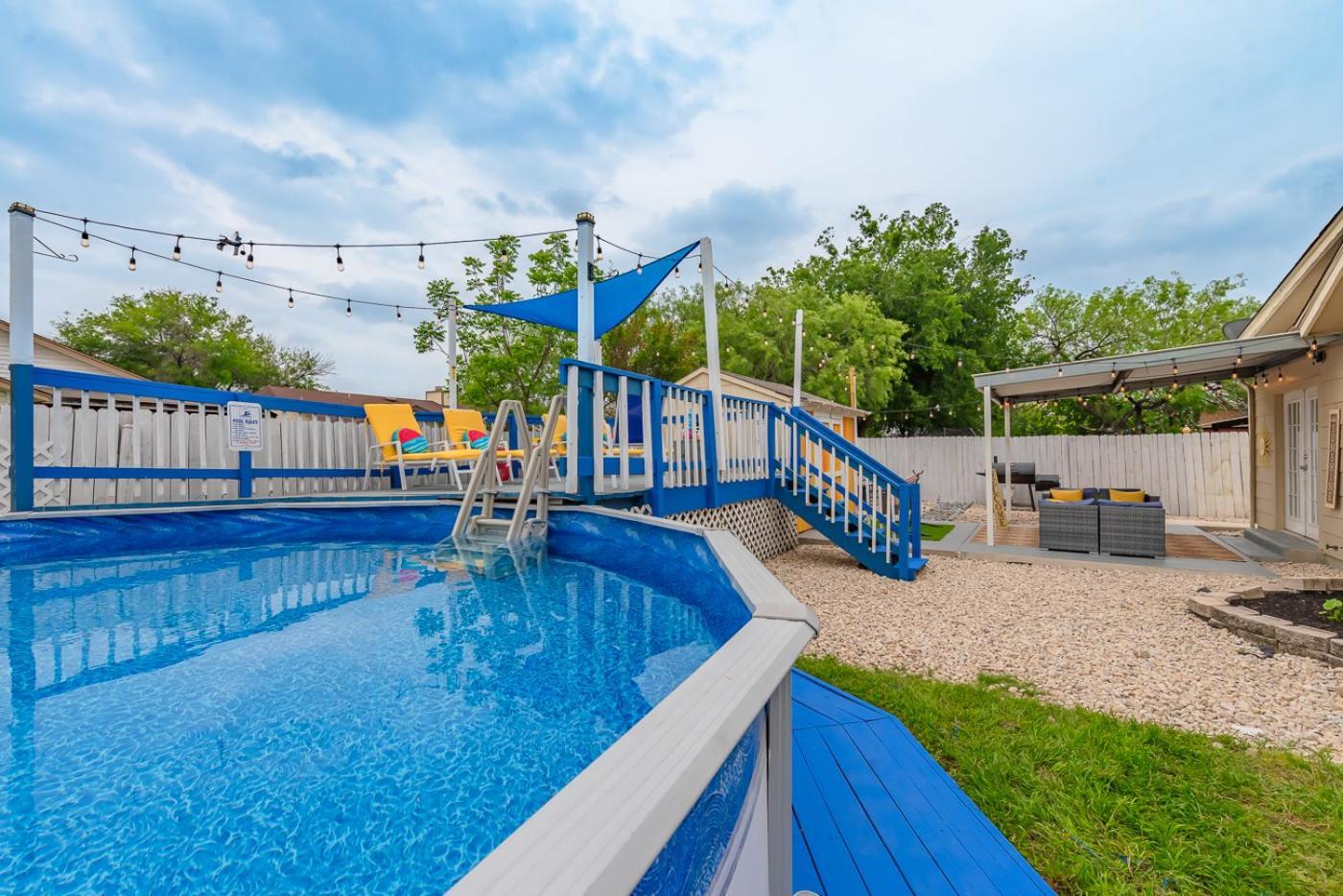 Superb House By Seaworld, Private Pool & Gameroom San Antonio Bagian luar foto